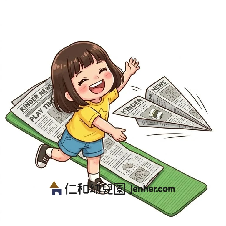 アクティビティ 6-32: 新聞紙ひこうき遠投競争